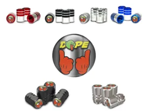Rim Valve Covers for Bike High-Quality Build Style